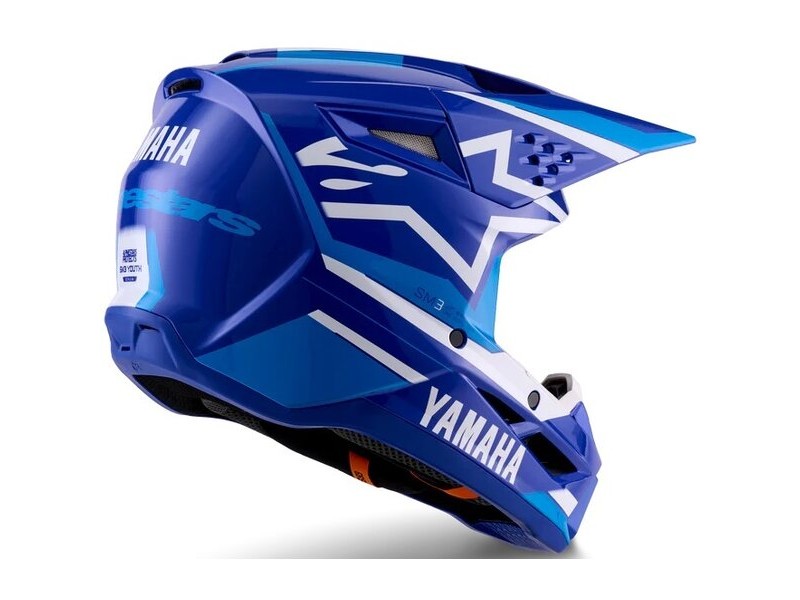 Casca cross-enduro de copii ALPINESTARS S-M3 YOUTH YAMAHA ECE06