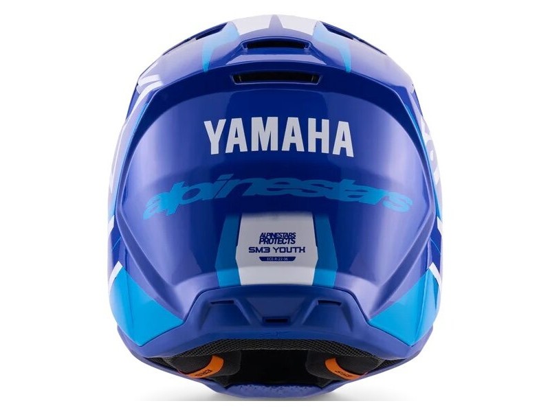 Casca cross-enduro de copii ALPINESTARS S-M3 YOUTH YAMAHA ECE06