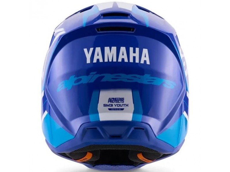 Casca cross-enduro de copii ALPINESTARS S-M3 YOUTH YAMAHA ECE06