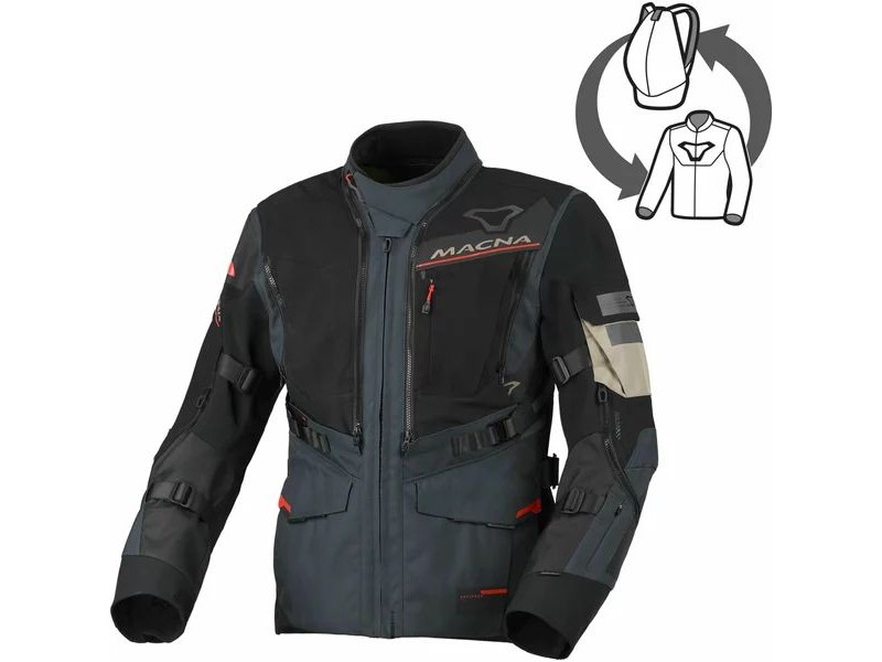 Geaca textil impermeabila touring/adventure MACNA FLEXODUS
