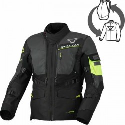 Geaca textil impermeabila touring/adventure MACNA FLEXODUS Night Eye™ Geaca textil impermeabila touring/adventure MACNA FLEXODUS Night Eye™