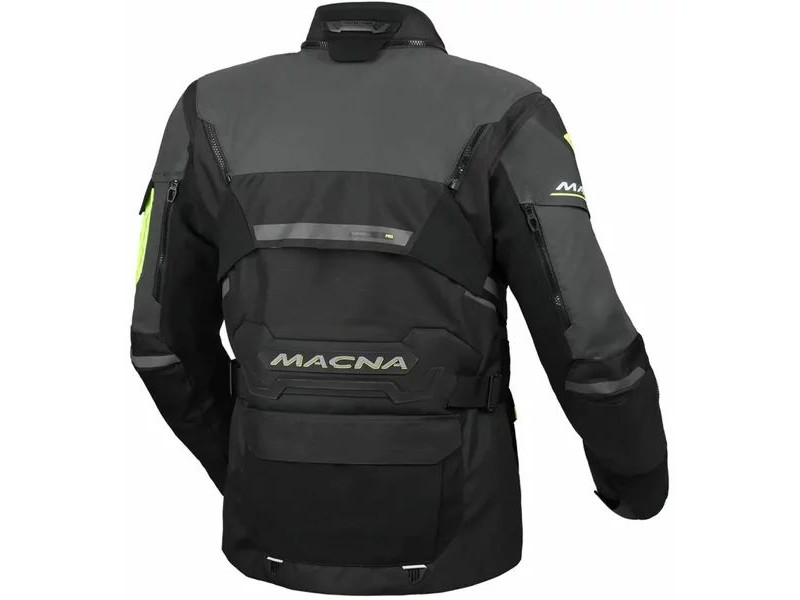Geaca textil impermeabila touring/adventure MACNA FLEXODUS Night Eye™ Geaca textil impermeabila touring/adventure MACNA FLEXODUS Night Eye™