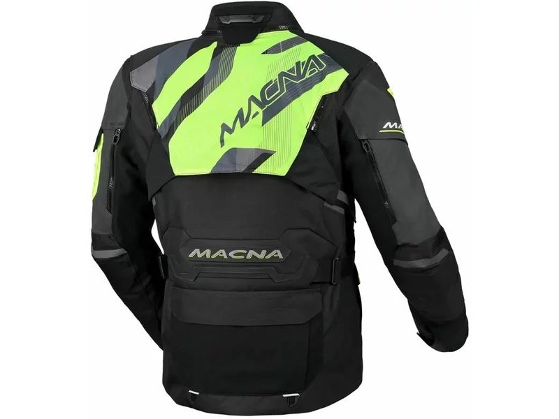 Geaca textil impermeabila touring/adventure MACNA FLEXODUS Night Eye™ Geaca textil impermeabila touring/adventure MACNA FLEXODUS Night Eye™