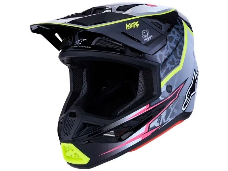Casca cross-enduro ALPINESTARS S-M7 BLASTER ECE06
