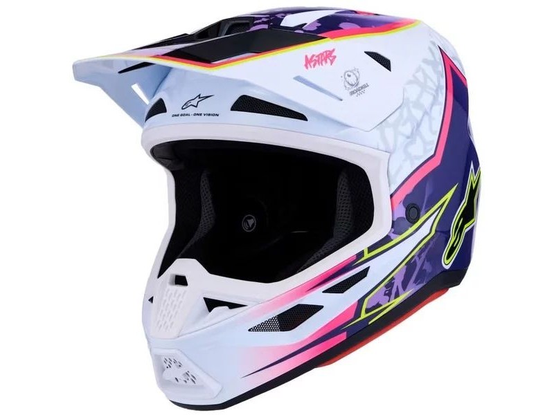 Casca cross-enduro ALPINESTARS S-M7 BLASTER ECE06