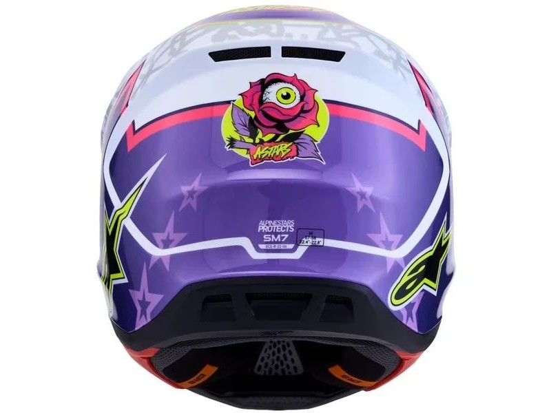 Casca cross-enduro ALPINESTARS S-M7 BLASTER ECE06
