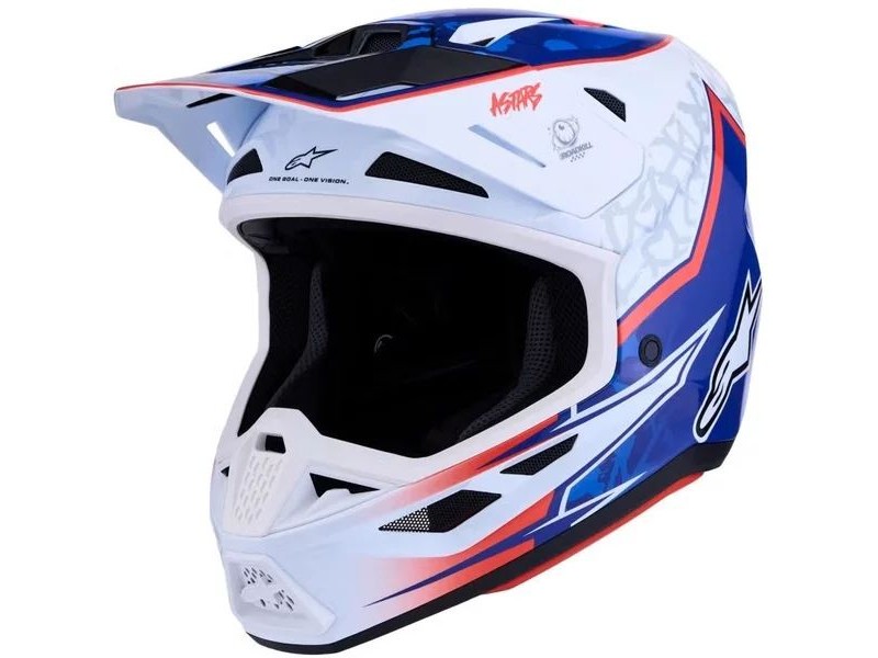 Casca cross-enduro ALPINESTARS S-M7 BLASTER ECE06