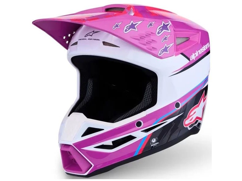 Casca cross-enduro de copii ALPINESTARS S-M3 YOUTH FALCON ECE06