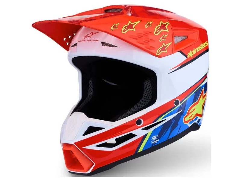 Casca cross-enduro de copii ALPINESTARS S-M3 YOUTH FALCON ECE06