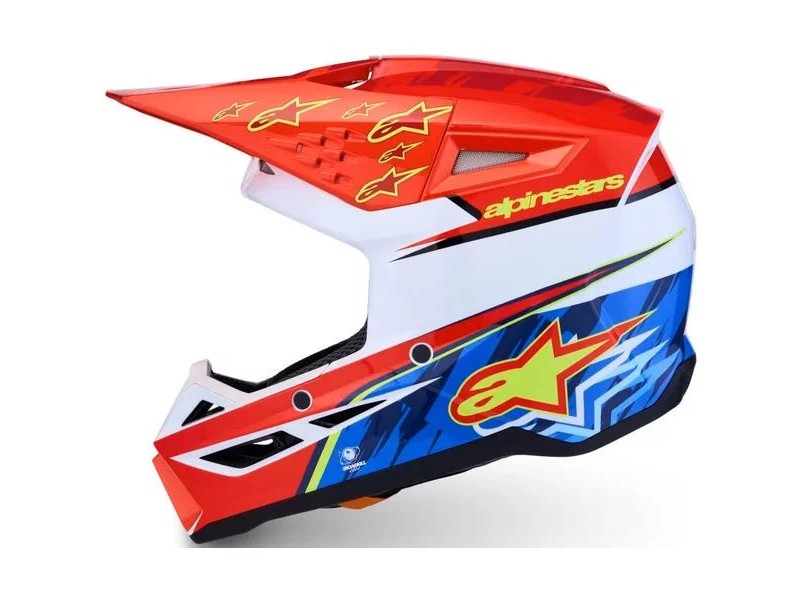 Casca cross-enduro de copii ALPINESTARS S-M3 YOUTH FALCON ECE06
