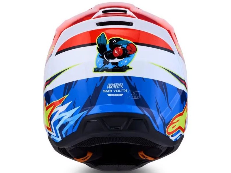 Casca cross-enduro de copii ALPINESTARS S-M3 YOUTH FALCON ECE06