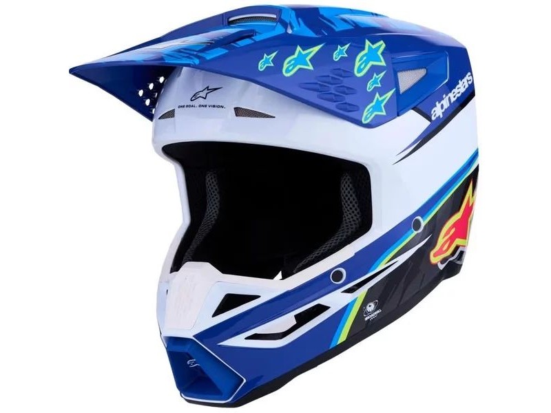 Casca cross-enduro ALPINESTARS S-M3 FALCON ECE06