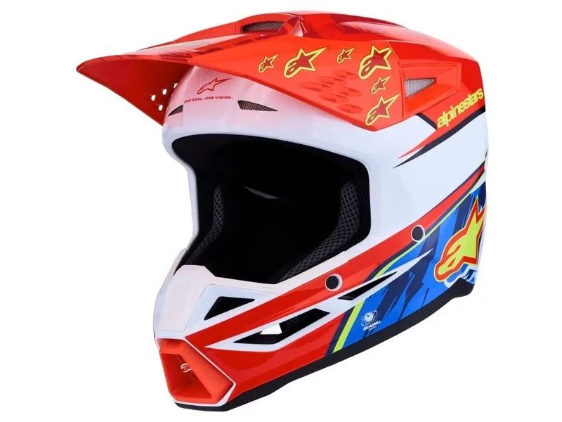 Casca cross-enduro ALPINESTARS S-M3 FALCON ECE06
