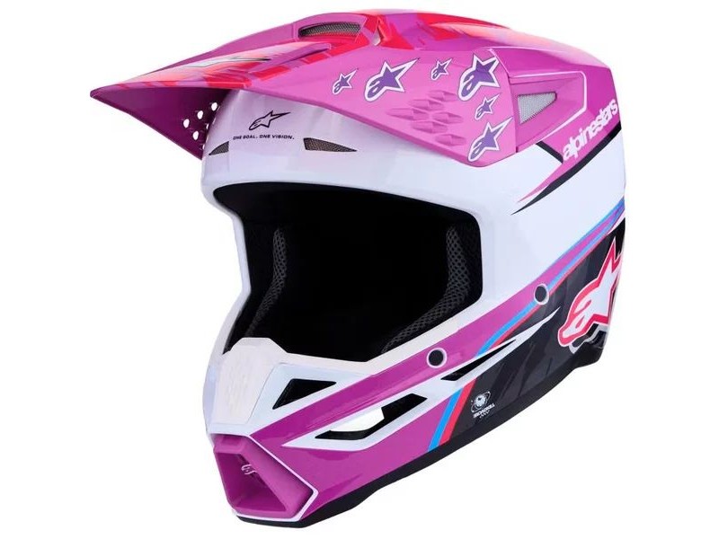 Casca cross-enduro ALPINESTARS S-M3 FALCON ECE06