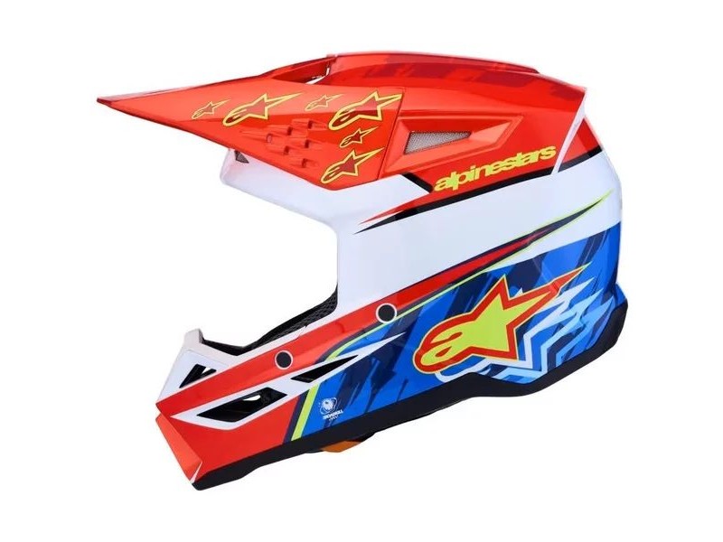 Casca cross-enduro ALPINESTARS S-M3 FALCON ECE06
