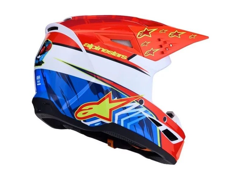 Casca cross-enduro ALPINESTARS S-M3 FALCON ECE06