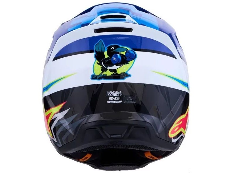 Casca cross-enduro ALPINESTARS S-M3 FALCON ECE06