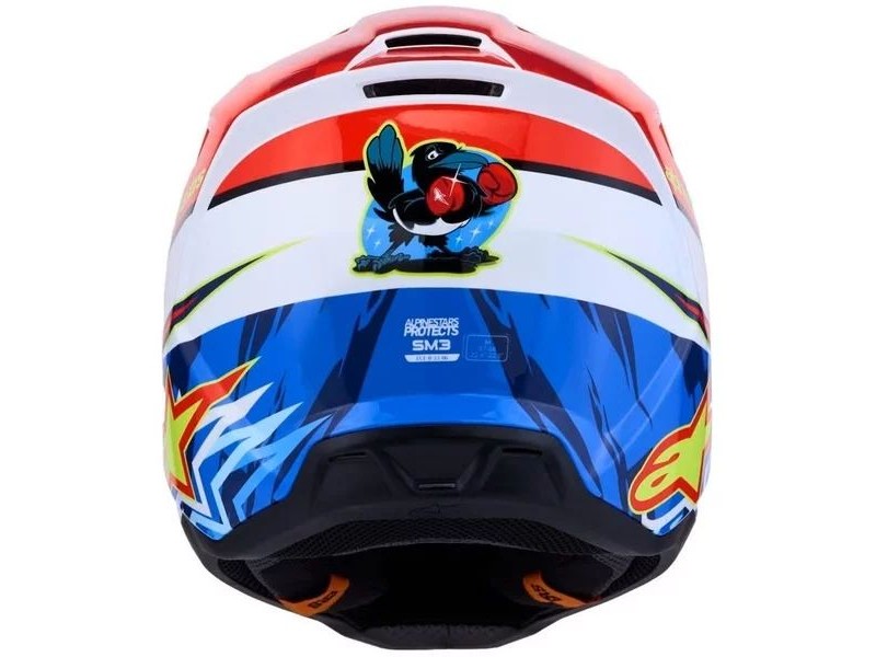 Casca cross-enduro ALPINESTARS S-M3 FALCON ECE06