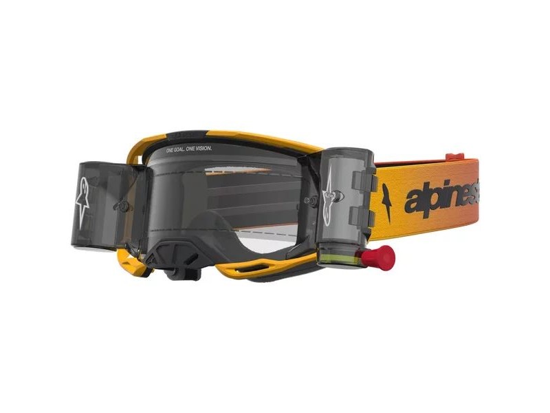 Ochelari cross-enduro ALPINESTARS VISION 8 AMBER ROLL OFF GOGGLES