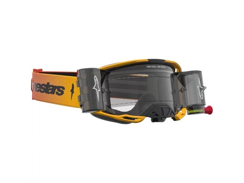 Ochelari cross-enduro ALPINESTARS VISION 8 AMBER ROLL OFF GOGGLES