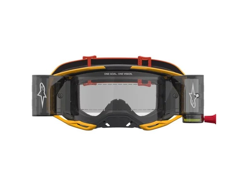 Ochelari cross-enduro ALPINESTARS VISION 8 AMBER ROLL OFF GOGGLES