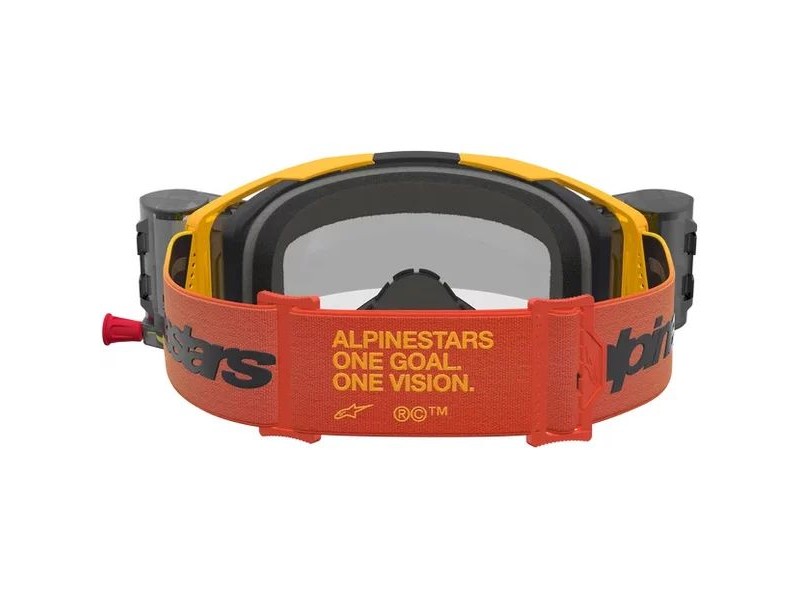 Ochelari cross-enduro ALPINESTARS VISION 8 AMBER ROLL OFF GOGGLES