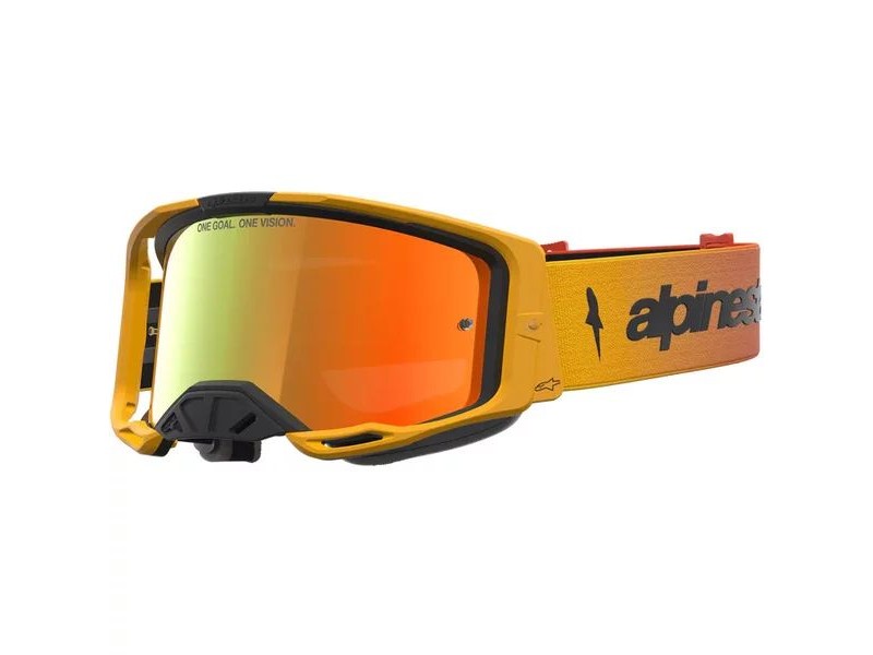 Ochelari cross-enduro ALPINESTARS VISION 8 AMBER MIRROR GOGGLES