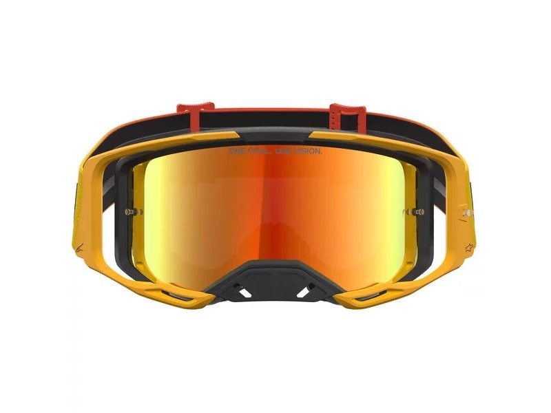 Ochelari cross-enduro ALPINESTARS VISION 8 AMBER MIRROR GOGGLES