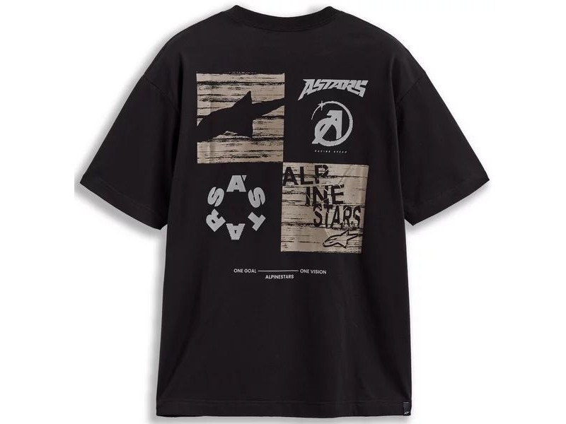 Tricou ALPINESTARS CHECKBACK OVERSIZED CSF