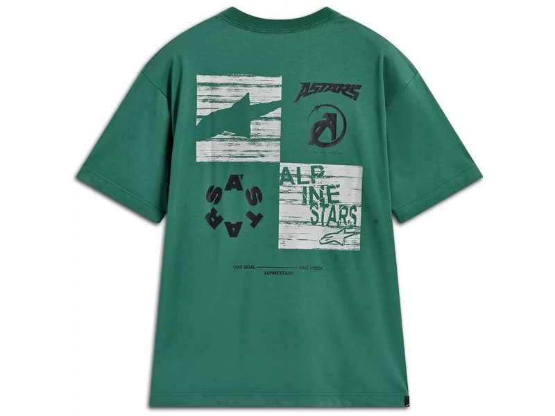 Tricou ALPINESTARS CHECKBACK OVERSIZED CSF
