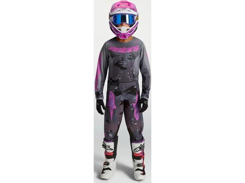 Pantalonii cross-enduro de copii ALPINESTARS FLUID LONE 2027