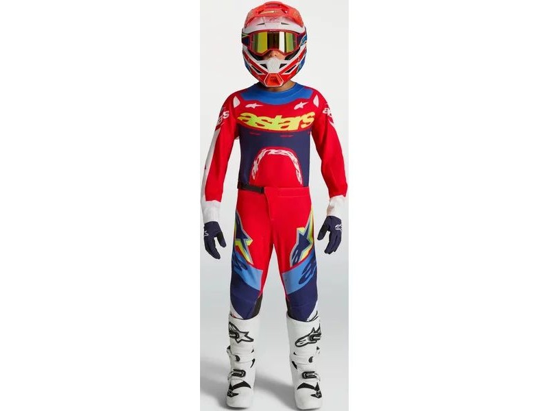 Pantaloni cross-enduro de copii ALPINESTARS SUPERTECH DYNA 2027