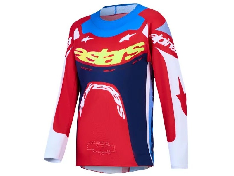 Tricou cross-enduro de copii ALPINESTARS SUPERTECH DYNA 2027