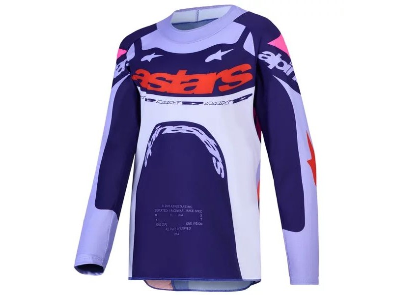 Tricou cross-enduro de copii ALPINESTARS SUPERTECH DYNA 2027