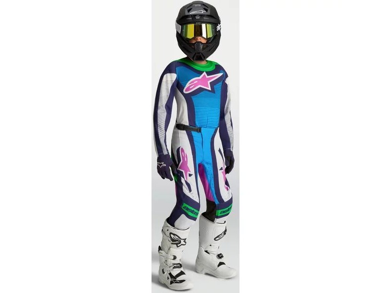 Tricou cross-enduro de copii ALPINESTARS SUPERTECH MAVEN 2027