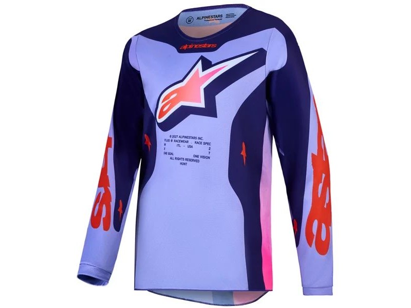 Tricou cross-enduro de copii ALPINESTARS FLUID HUNT 2027