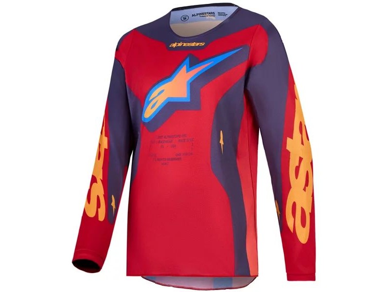 Tricou cross-enduro de copii ALPINESTARS FLUID HUNT 2027