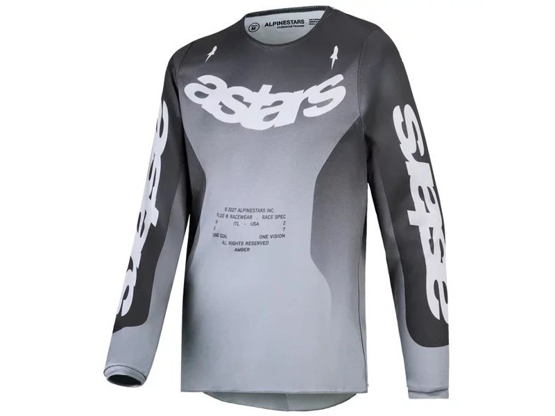 Tricou cross-enduro de copii ALPINESTARS FLUID AMBER 2027