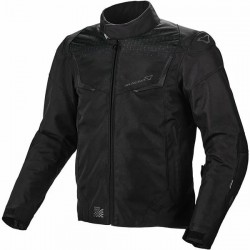 Geaca textil impermabila Macna Durago Negru/Maro/Rosu 3XL