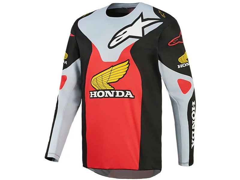 Tricou cross-enduro ALPINESTARS HONDA RACER VEIL