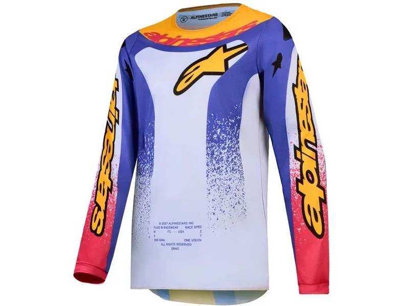 Tricou cross-enduro copii ALPINESTARS FLUID DRAG 2027