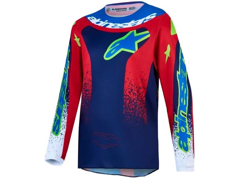 Tricou cross-enduro copii ALPINESTARS FLUID DRAG 2027