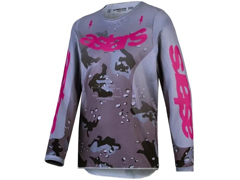 Tricou cross-enduro copii ALPINESTARS FLUID LONE