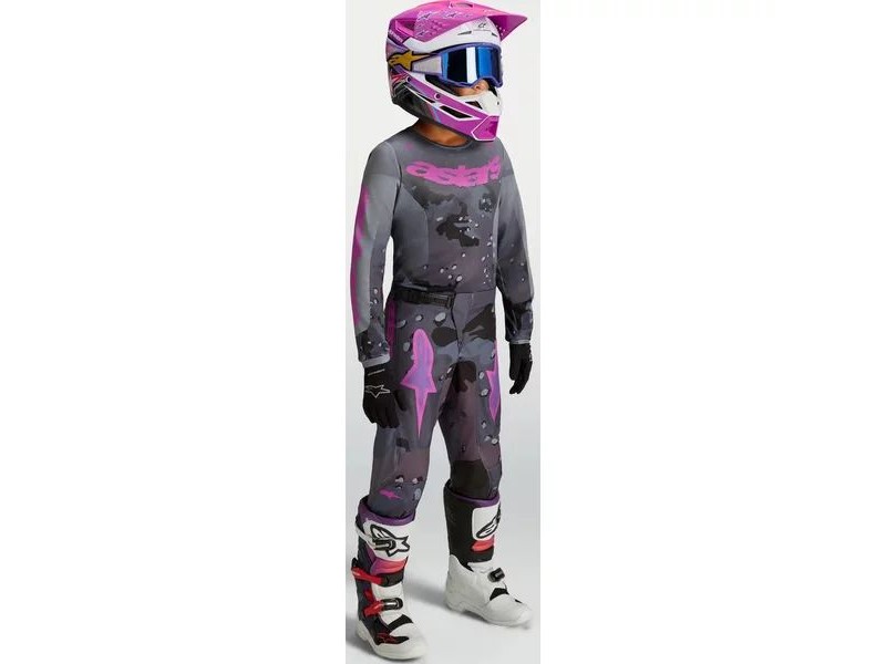 Tricou cross-enduro copii ALPINESTARS FLUID LONE