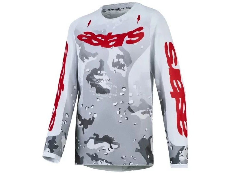 Tricou cross-enduro copii ALPINESTARS FLUID LONE