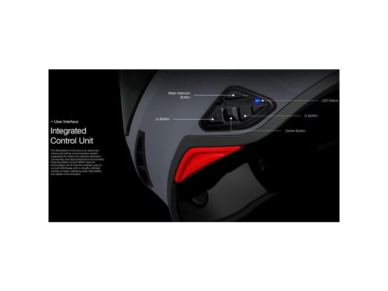 Sistem comunicatie ALPINESTARS A-CONNECT