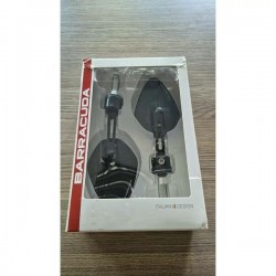 Oglinzi capat de ghidon BARRACUDA SKIN-X BAR END B-LUX - RESIGILAT