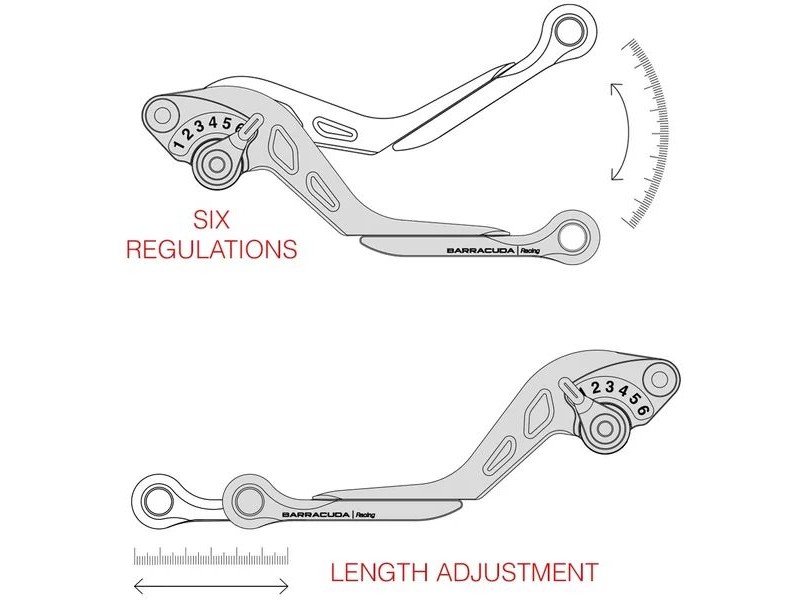 Kit manete frana-ambreiaj Kawasaki ER6N Kit manete frana-ambreiaj Kawasaki ER6N