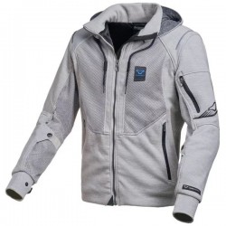 Hanorac de vara cu protectii MACNA BREEZE XL Gri deschis RESIGILAT
