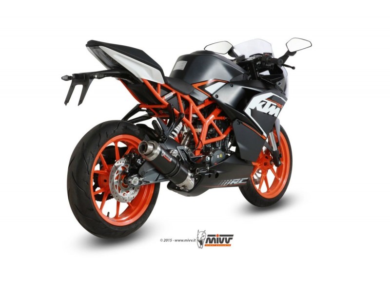 Sistem de evacuare complet 1x1 MIVV GP KT.016.L2S carbon